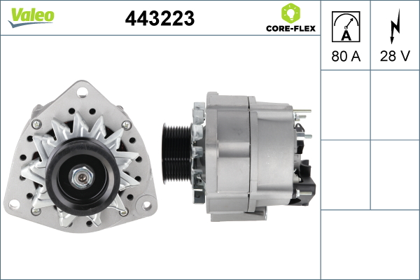 Alternator/Dynamo Valeo 443223