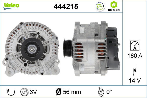 Valeo Alternator/Dynamo 444215