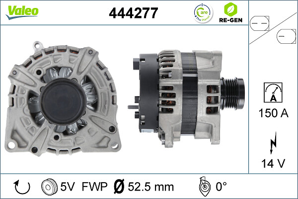 Valeo Alternator/Dynamo 444277