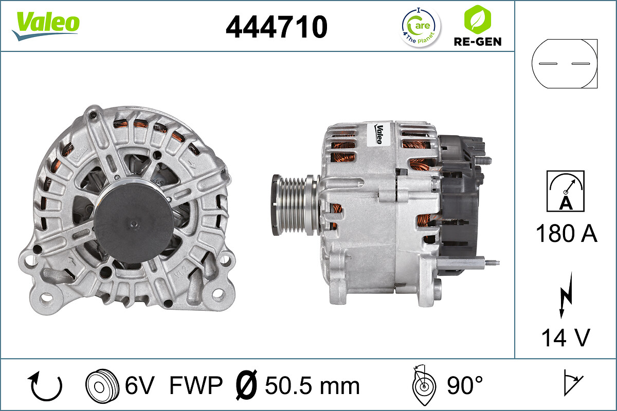 Valeo Alternator/Dynamo 444710