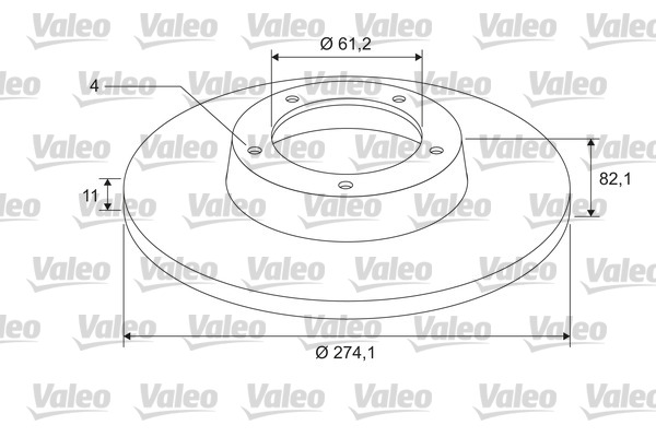 Valeo Remschijven 675401