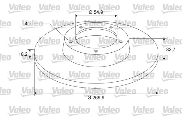 Valeo Remschijven 675404