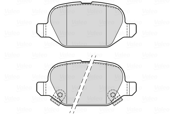 Remblokset Valeo 302338