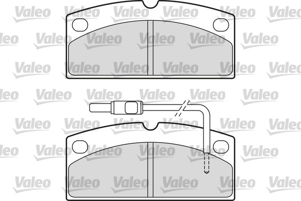 Remblokset Valeo 601650