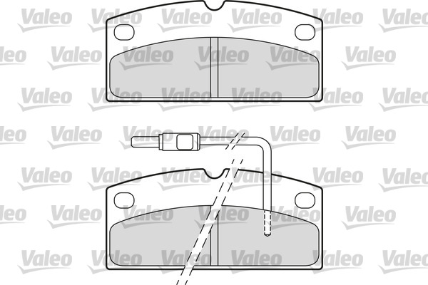 Remblokset Valeo 601665