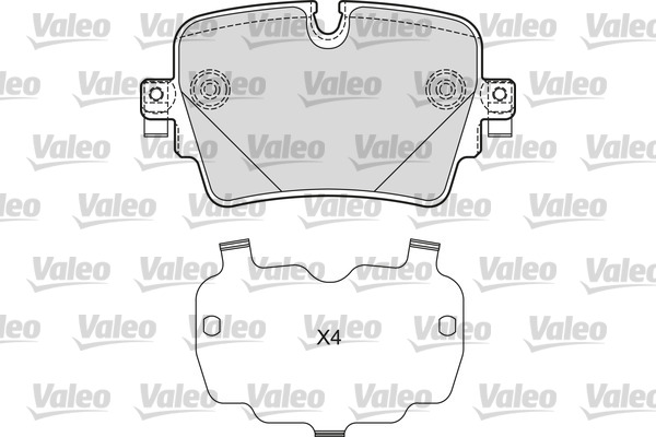Valeo Remblokset 601671