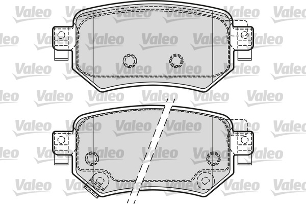 Remblokset Valeo 601688