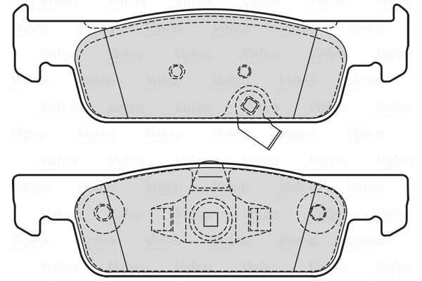 Remblokset Valeo 601732