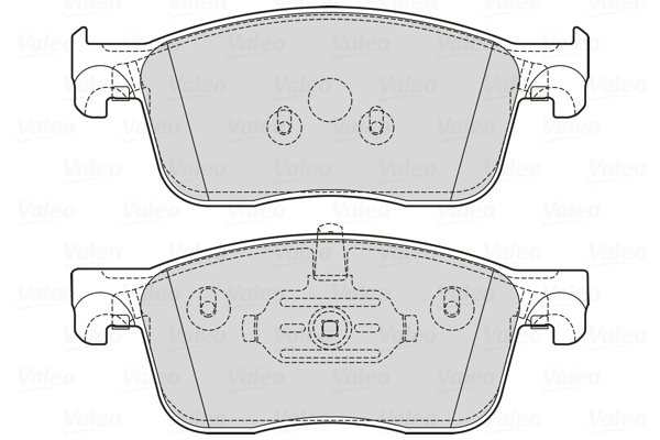 Remblokset Valeo 601743