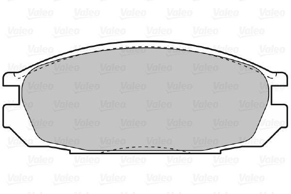Valeo Remblokset 598851