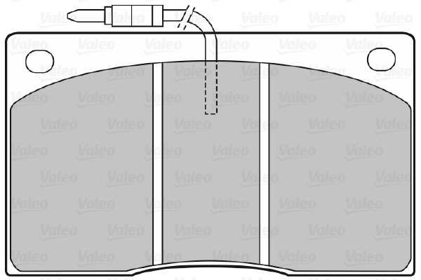 Valeo Remblokset 598374