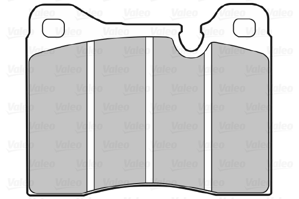 Valeo Remblokset 598107