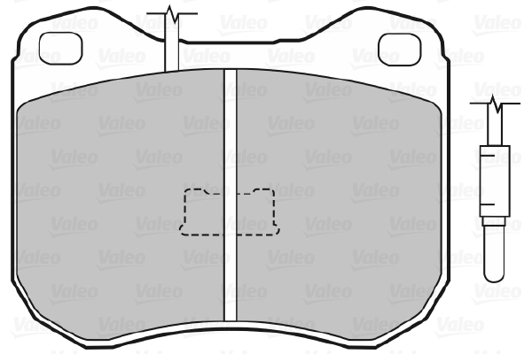 Valeo Remblokset 598178