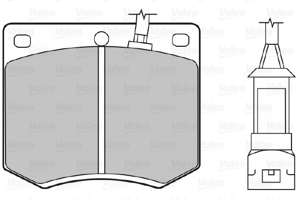 Valeo Remblokset 598168