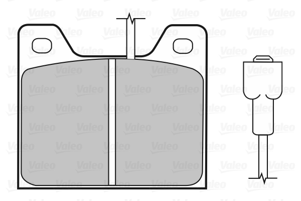 Valeo Remblokset 598161