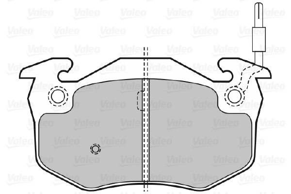 Valeo Remblokset 598080