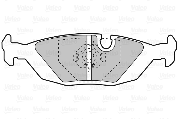 Valeo Remblokset 598103