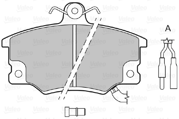 Valeo Remblokset 598134