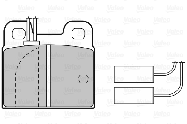 Remblokset Valeo 598114