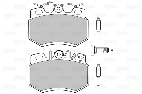 Valeo Remblokset 598119