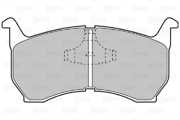 Remblokset Valeo 598239