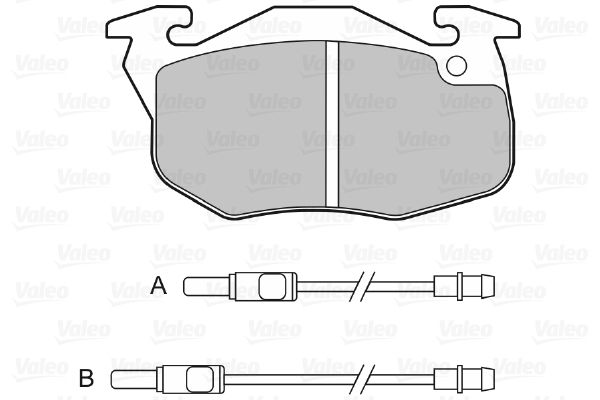 Valeo Remblokset 598081