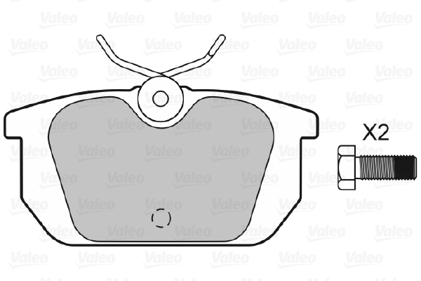 Valeo Remblokset 598142