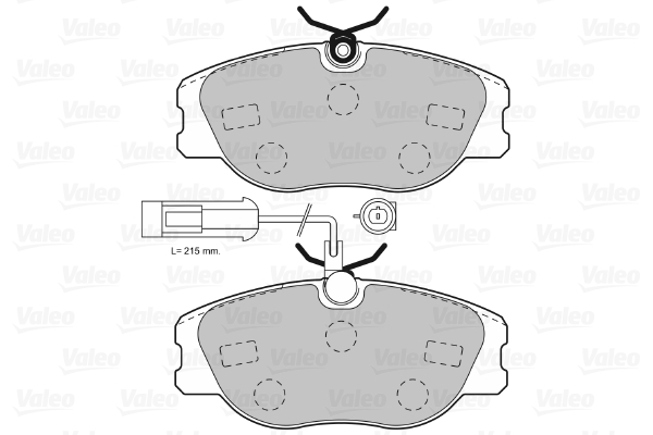 Valeo Remblokset 598985