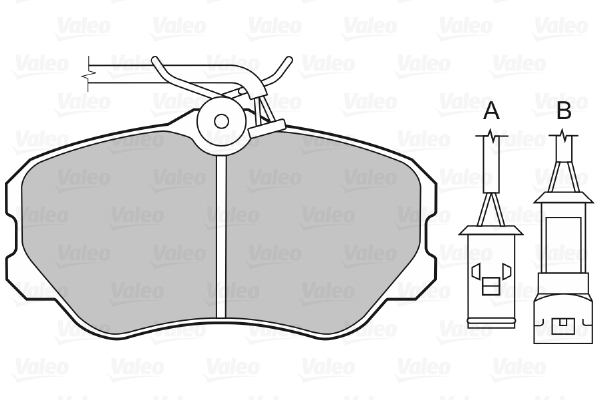 Valeo Remblokset 598135