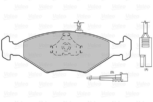 Valeo Remblokset 598423