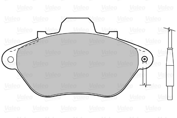 Valeo Remblokset 598294