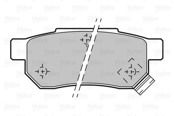 Remblokset Valeo 598286