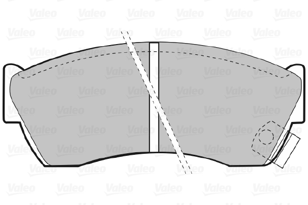 Valeo Remblokset 598666