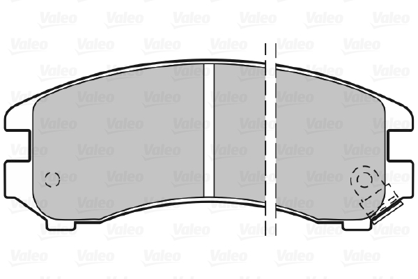 Valeo Remblokset 598296