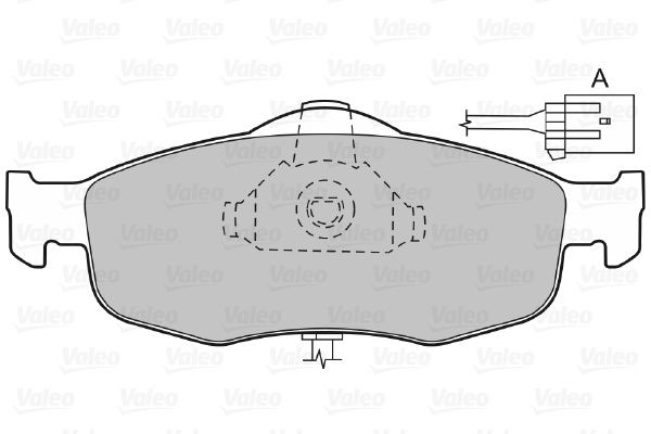 Valeo Remblokset 598033