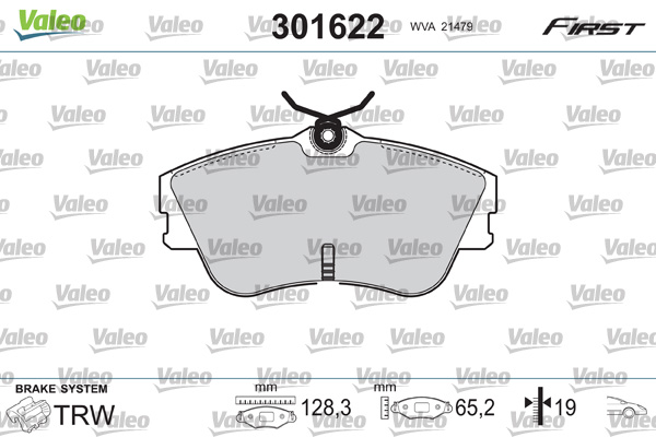 Valeo Remblokset 301622