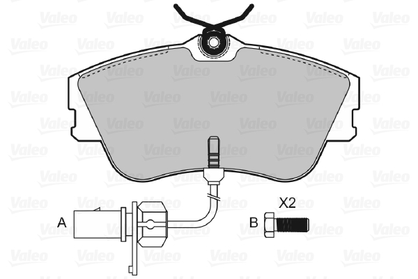 Valeo Remblokset 598622