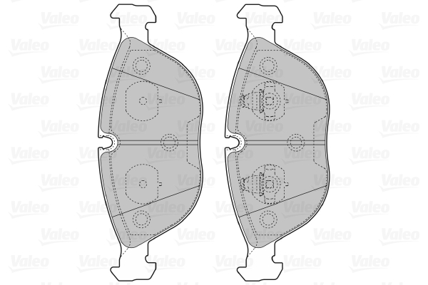 Valeo Remblokset 598712