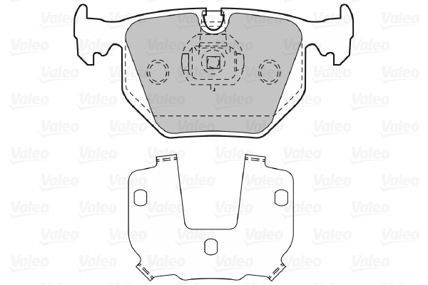 Valeo Remblokset 598580