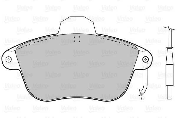 Valeo Remblokset 598028