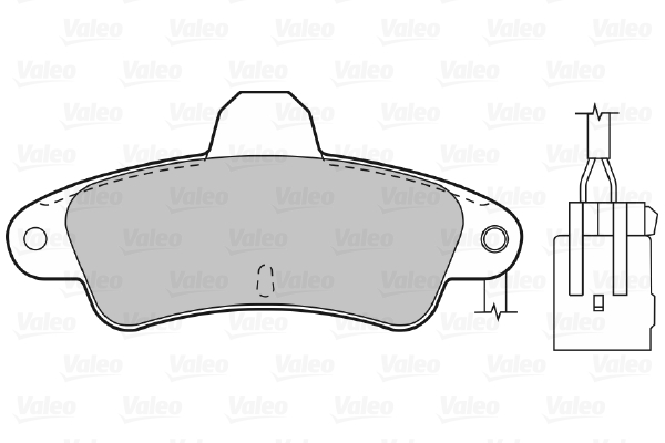 Valeo Remblokset 598035