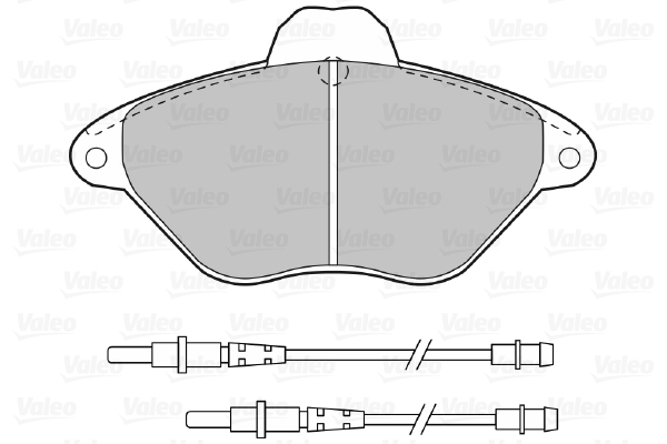 Valeo Remblokset 598383