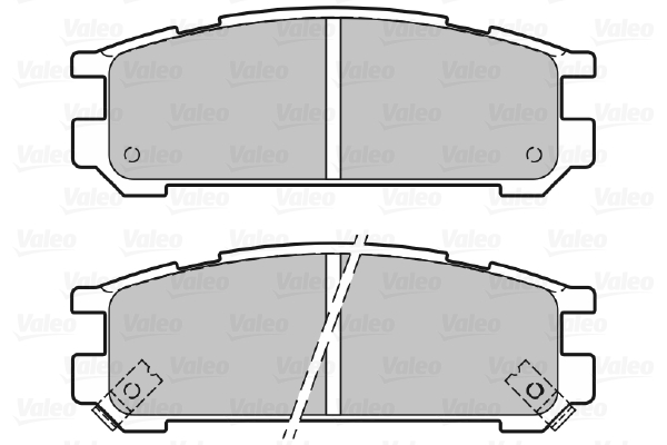 Valeo Remblokset 598828