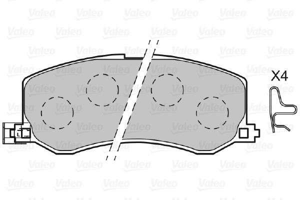 Valeo Remblokset 598986