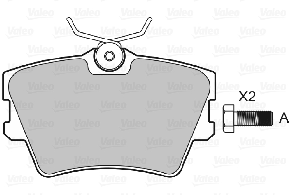 Valeo Remblokset 598482