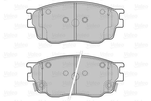 Valeo Remblokset 598647