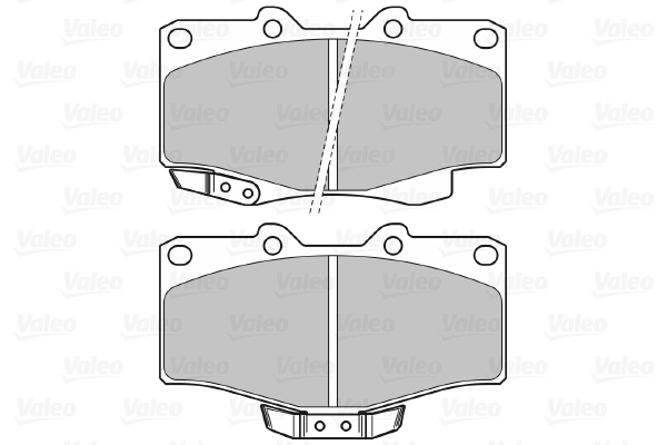 Valeo Remblokset 598897