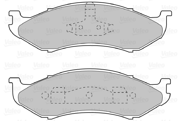 Valeo Remblokset 598491