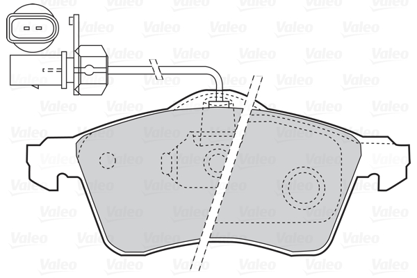 Valeo Remblokset 302047