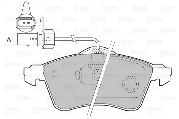 Valeo Remblokset 598675